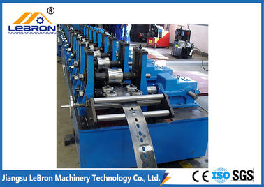 Full Automatic Strut Channel Roll Forming Machine , Solar Support Channel Roll Forming Machine