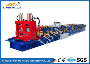 High Speed C Z Purlin Roll Forming Machine CNC Control 10-15m/min Production Speed