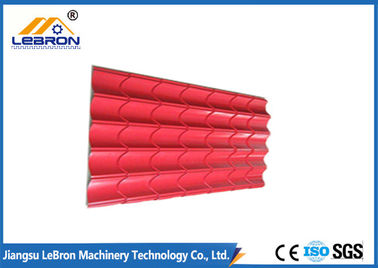 GI And GL Material Glazed Tile Roll Forming Machine , Joint Hidden Roof Panel Roll Forming Machine