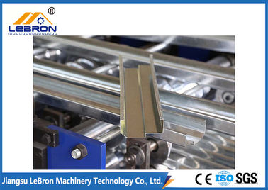 High Efficiency Steel Door Frame Making Machines For Garage Door Guide Rail