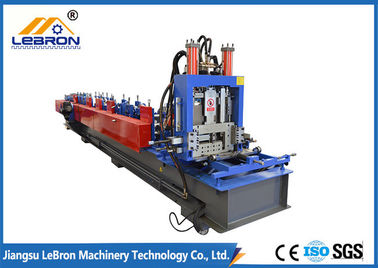 CNC Controle Automatisch C Purlin Broodje die Machine Hydraulisch Knipsel 10-15m/min vormen